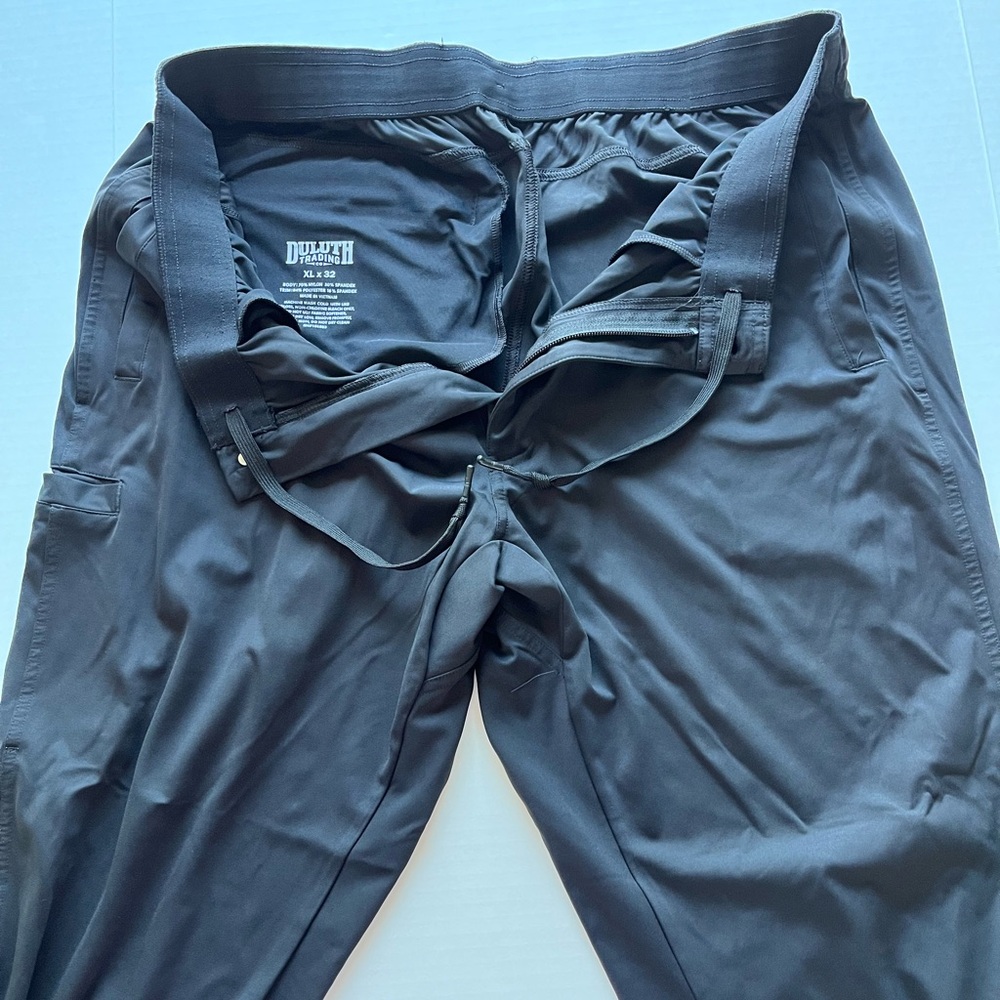 Duluth Trading Co. Men's Black Auto Pilot All Day Comfort Trousers Pants XL - Picture 4 of 14